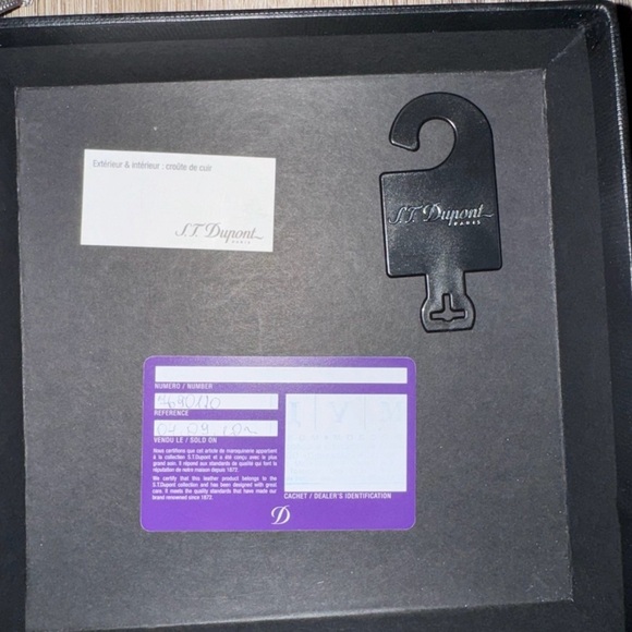 S.T. DuPont Mens Belt - Picture 7 of 8